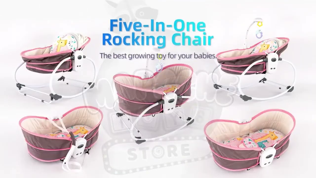 Mecedora 5 en 1 Rocker Basinnet - Hoo Baby Peru