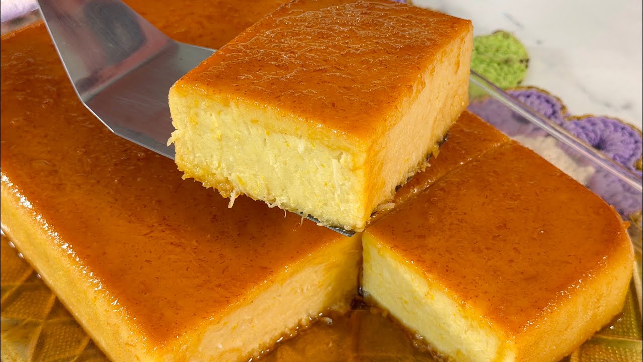 Bolo de Milho Mole com Calda de Caramelo | Tipo Caçarola Italiana (Parece Pudim!)
