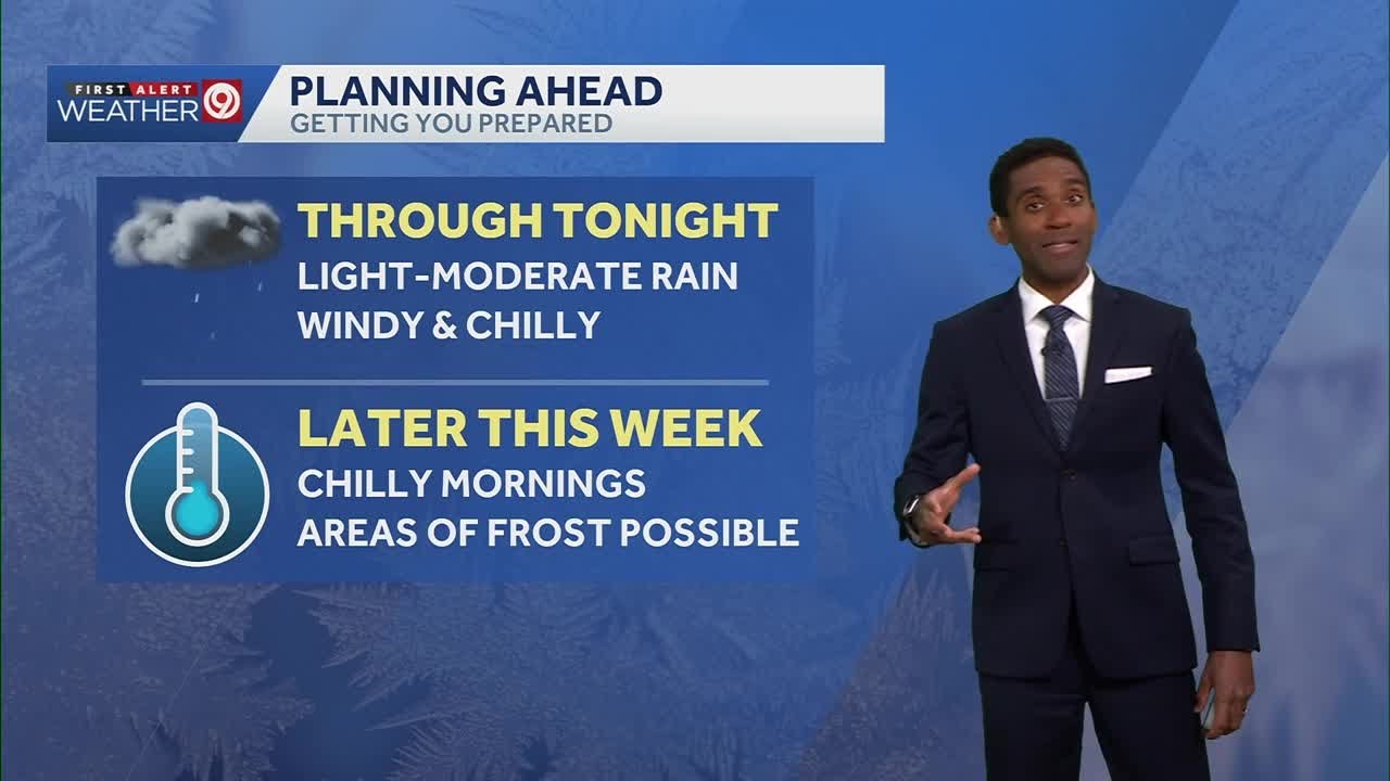 Kansas City Oct. 28 weather update: Rain sticks around Tuesday night into overnight hours
