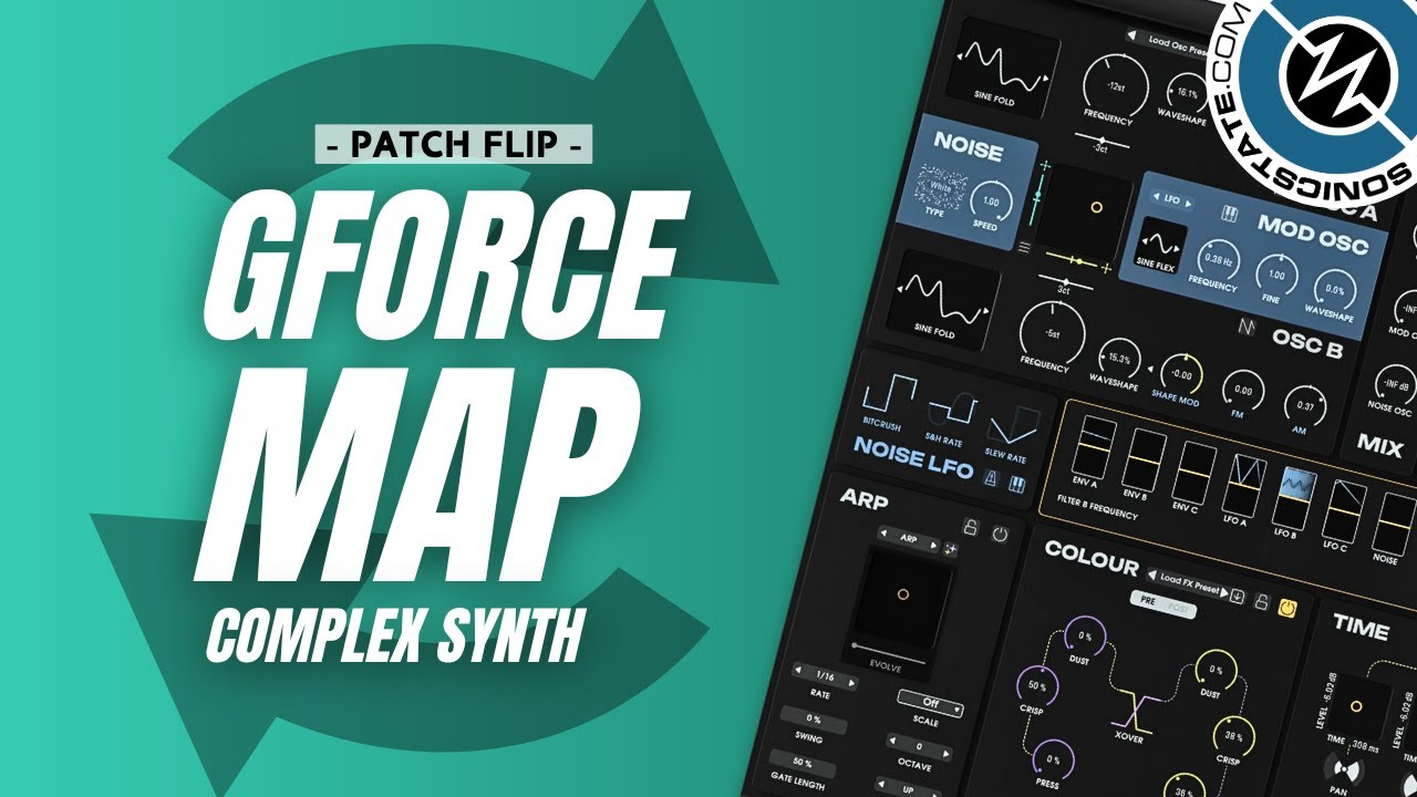 GForce Software — площадка для комплексного синтеза MAP — Patch Flip