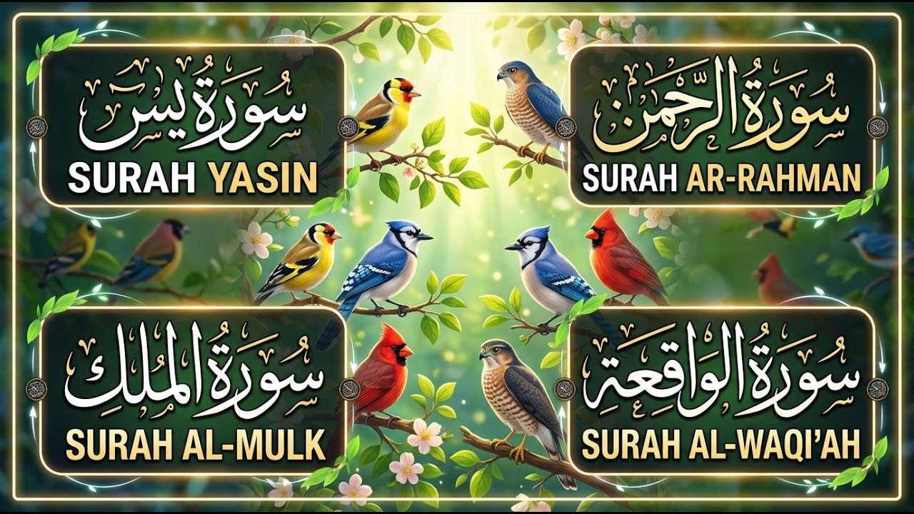 Surah Yaseen (Yasin) | Surah Rahman | Surah Waqiah | Surah Mulk | With Urdu and Hindi Tarjuma