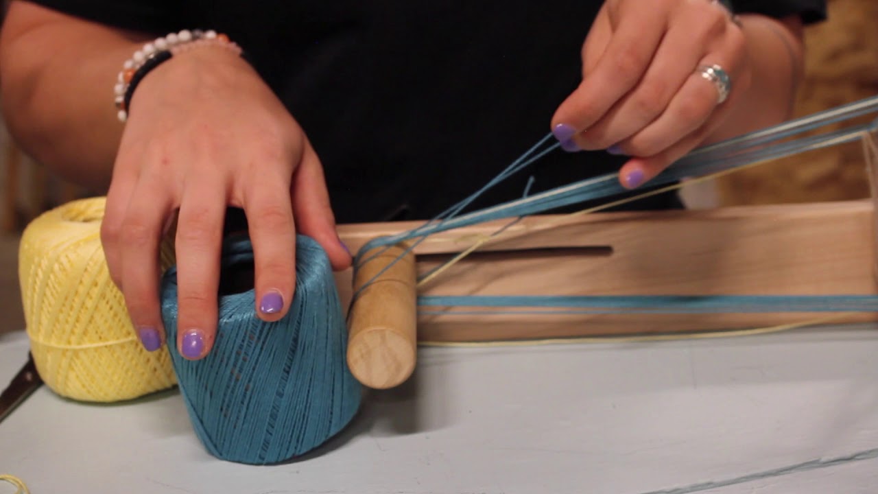 Inkle weaving tutorial - YEPC - CDC
