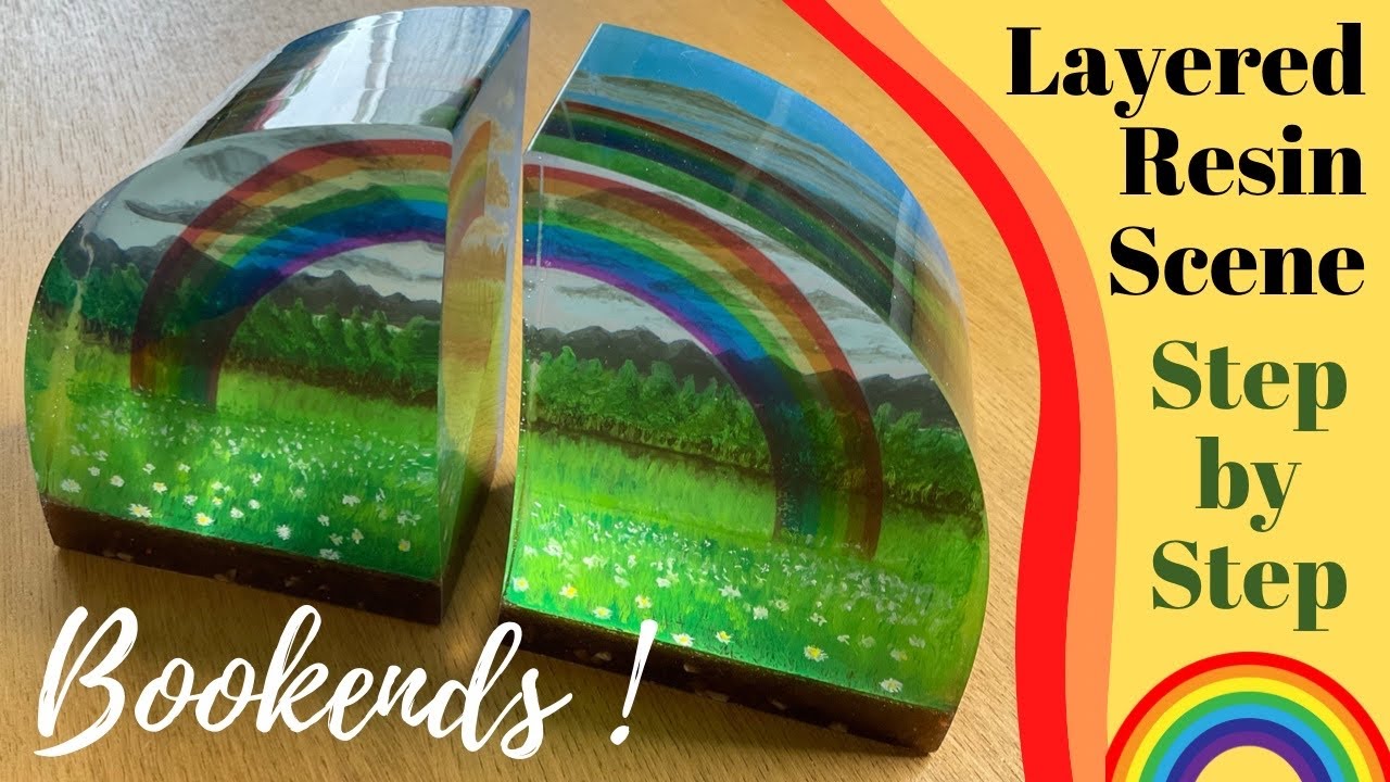 Resin Bookends - Filling Moulds THREE WAYS with AMAZING Results!