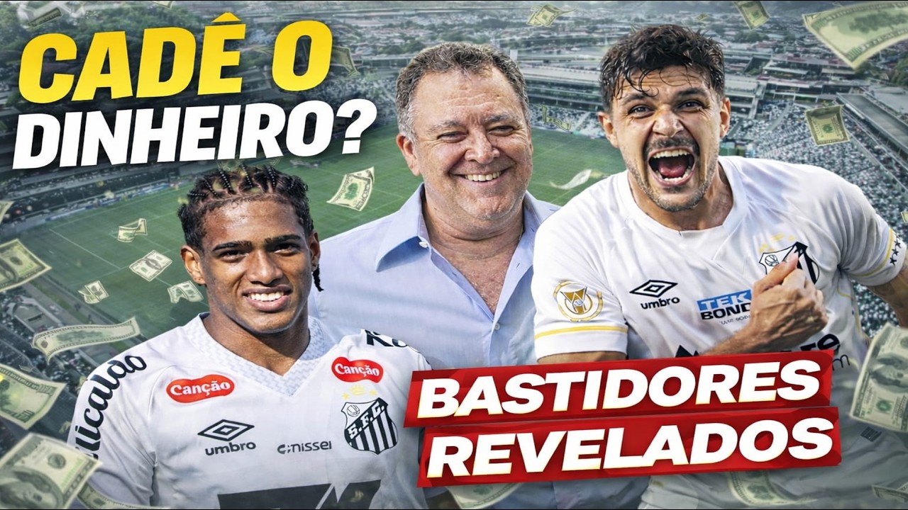 😱 SANTOS FC - A ORIGEM DO DINHEIRO NÃO USADO NO CASO BASSO! ⚽