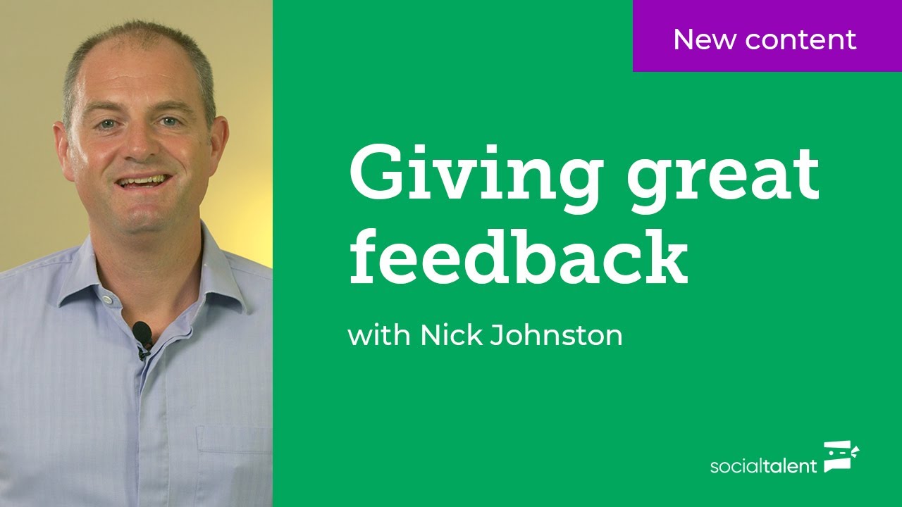 How to give great feedback to candidates *NEW CONTENT*