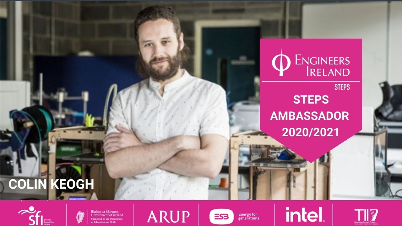 Colin Keogh STEPS Ambassador 2020/2021