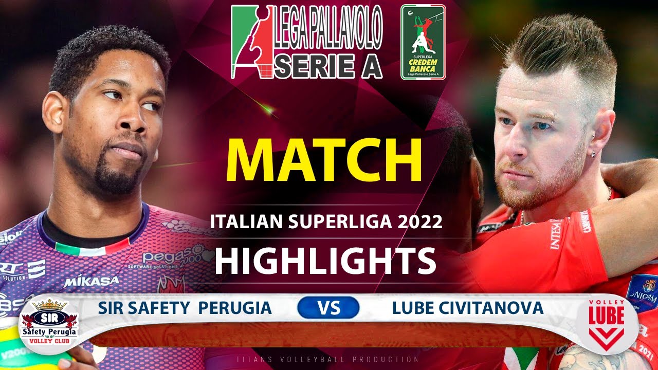 Wilfredo Leon vs Ivan Zaytsev - Perujia vs Civitanova - Italian Superliga 2022