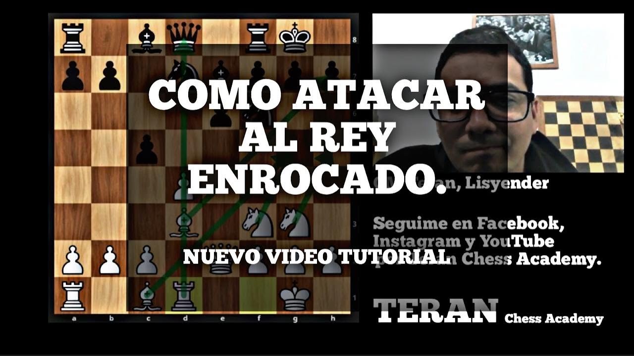 COMO ATACAR AL REY ENROCADO, Partida modelo; Defensa Caro Kann (Capablanca - Ribera Barcelona 1935).