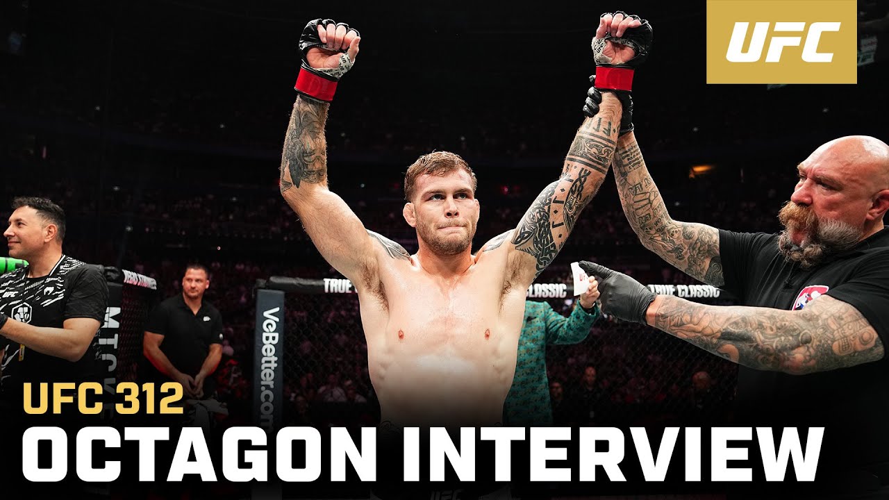 Jake Matthews Octagon Interview | UFC 312
