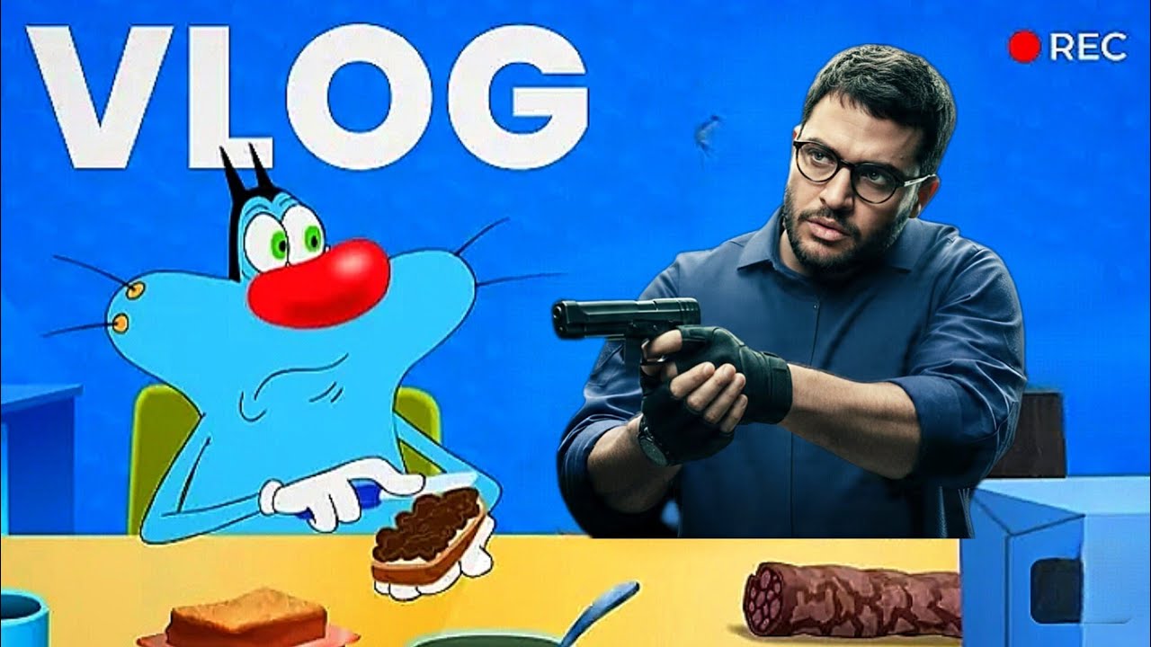 Oggy and the Cockroaches House Visit 