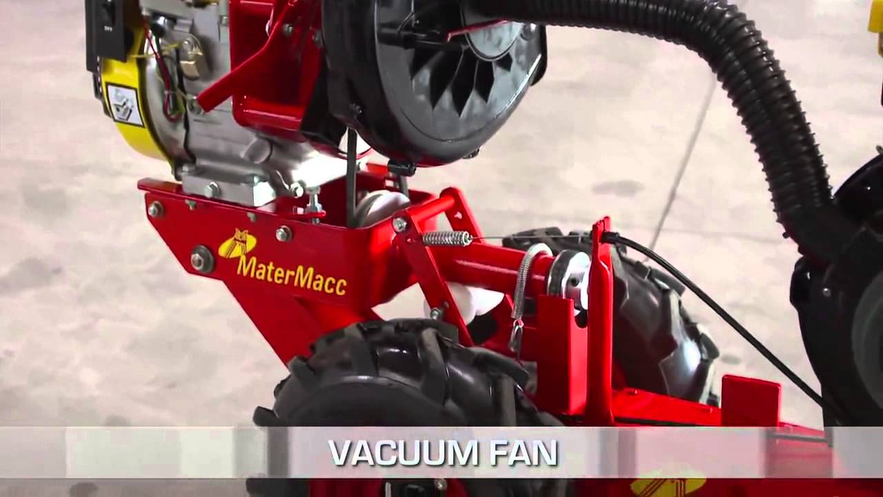 MSJ MaterMacc, sembradora neumática monofila autopropulsada