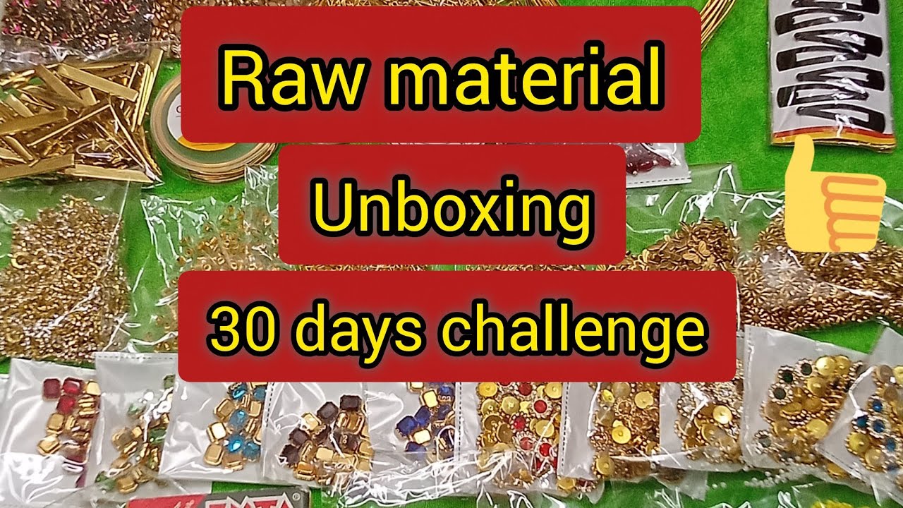Raw material unboxing #makingmaterial #silkthreadjewelrymaterial