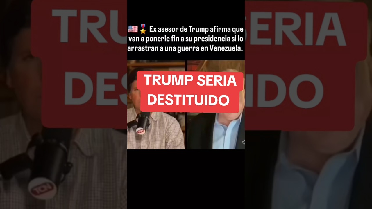 LO DICE EX ASESOR DE TRUMP
