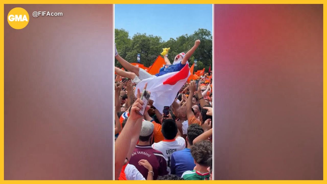 Tourists light up World Cup across the US