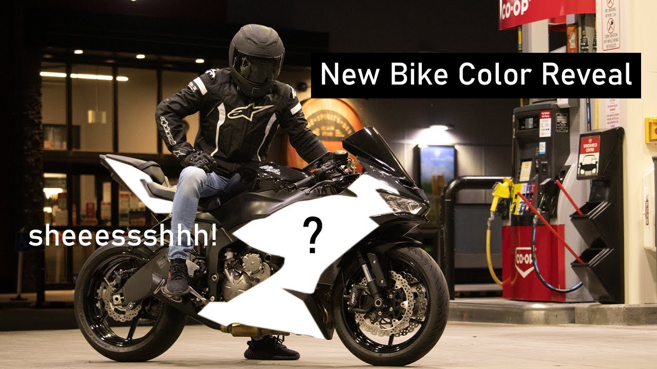 ZX6R New Fairings (Quick Sand Tan)