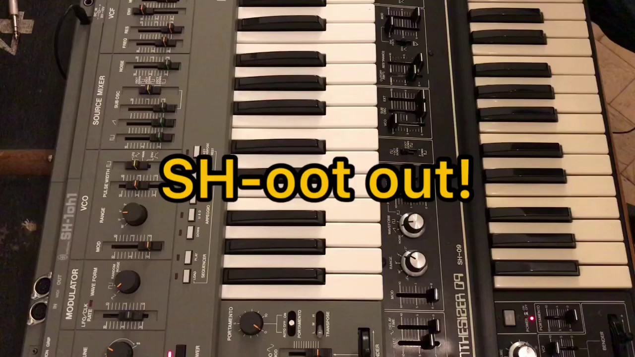 Roland SH-101 vs SH-09 - Comparison