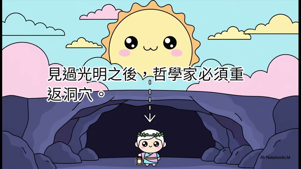 【教育經典02】柏拉圖與理想國：洞穴裡的覺醒（AI 數位筆記系列 #02）