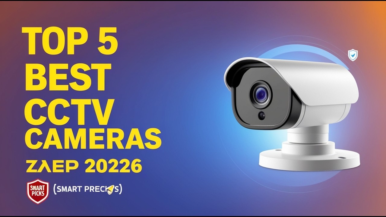 Top 5 Best CCTV Cameras in 2026 🔥 Best Home Security Cameras You Can Buy