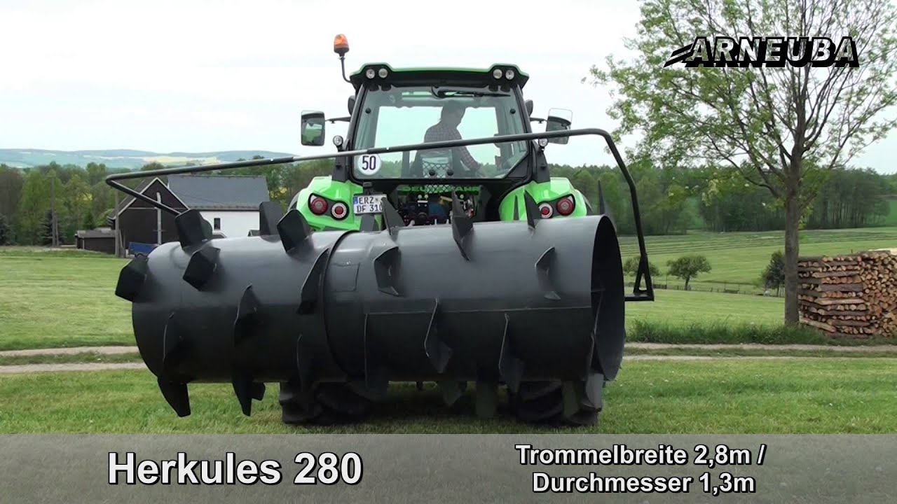 Siloverteiler und Silowalze Arneuba