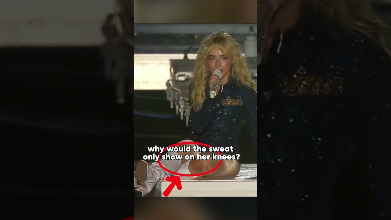 Sabrina Wore Cheap Tights on Stage?! Fans Shocked!