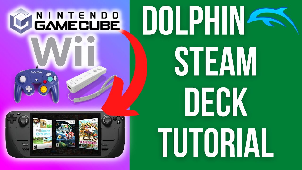 Как эмулировать Wii GameCube в Steam Deck — руководство по Dolphin