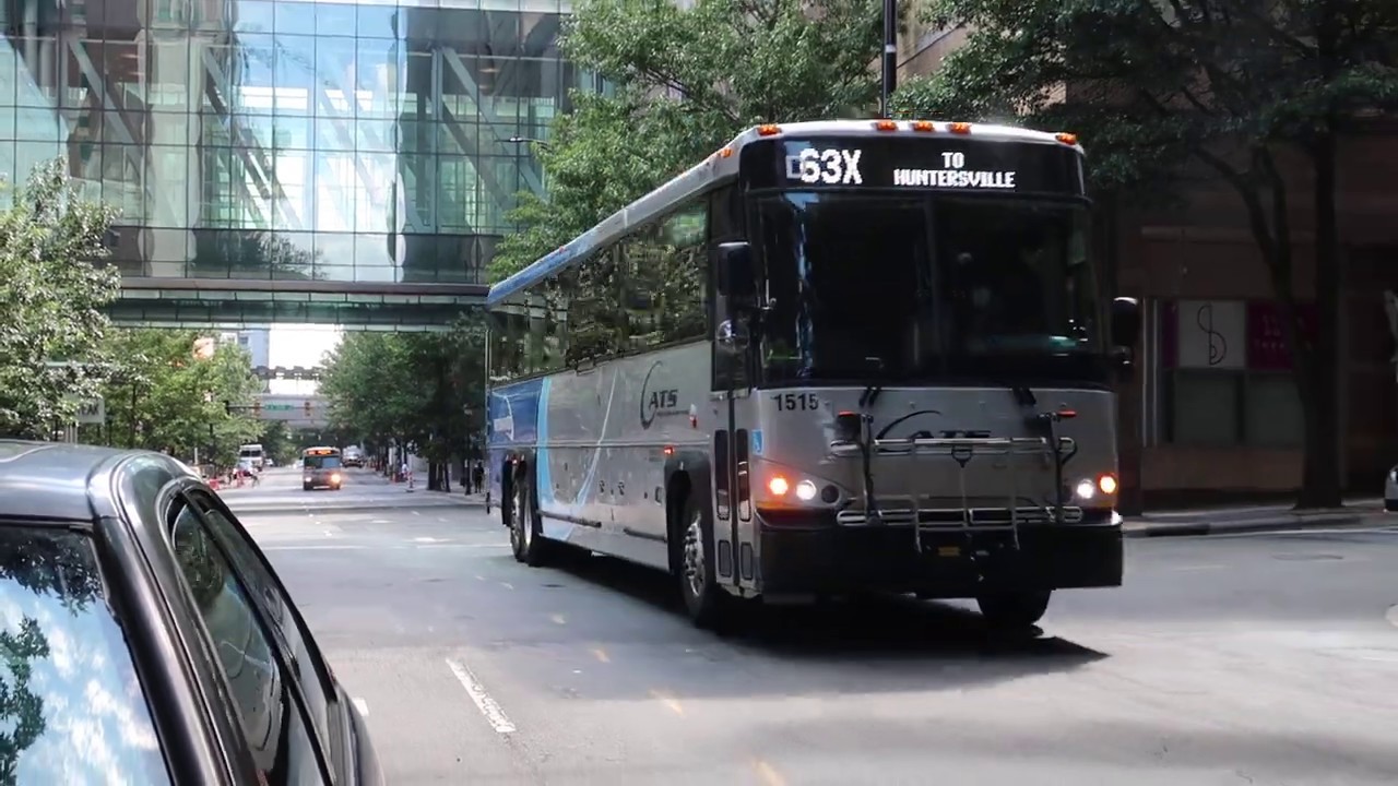 CATS 2020 MCI D4500CT Commuter Coach 1515 on Route 63X Metro RAPID