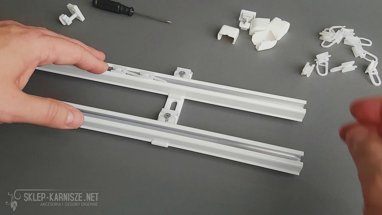 Szyny sufitowe aluminiowe