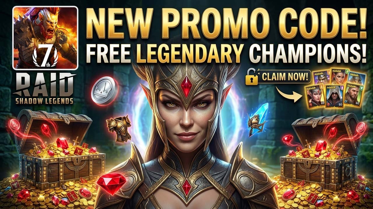 NEW Raid Shadow Legends Promo Code &ndash; Claim FREE Champions Now!
