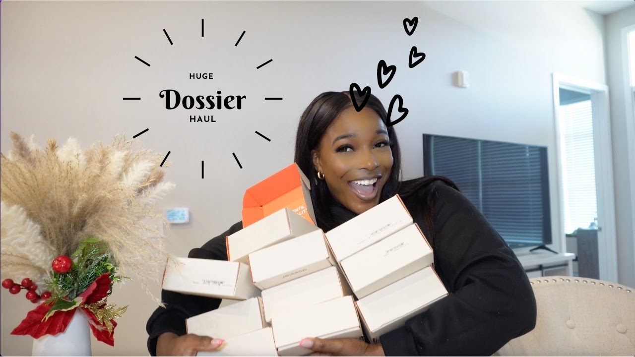 HUGE DOSSIER HAUL!!! First impression and TOP 3 SCENTS.