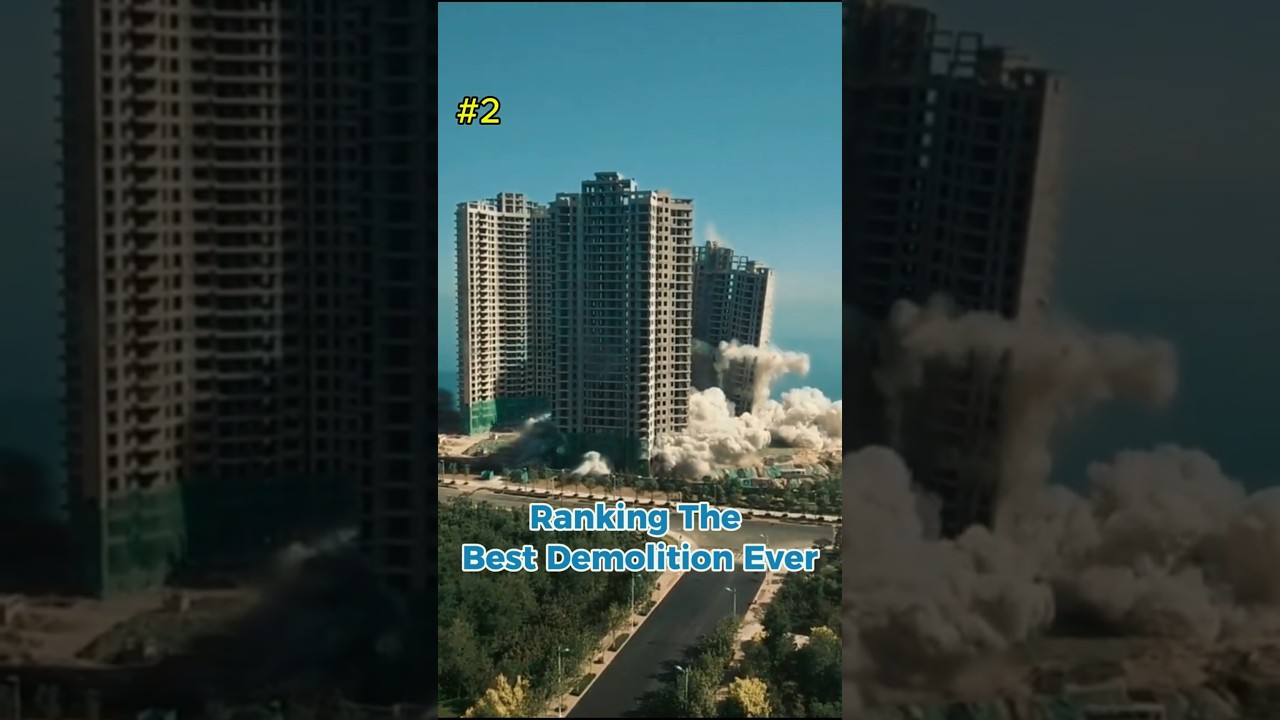 Rank The Most Epic Building Implosions and Explosive Demolitions #Demolition #demolitionexperts
