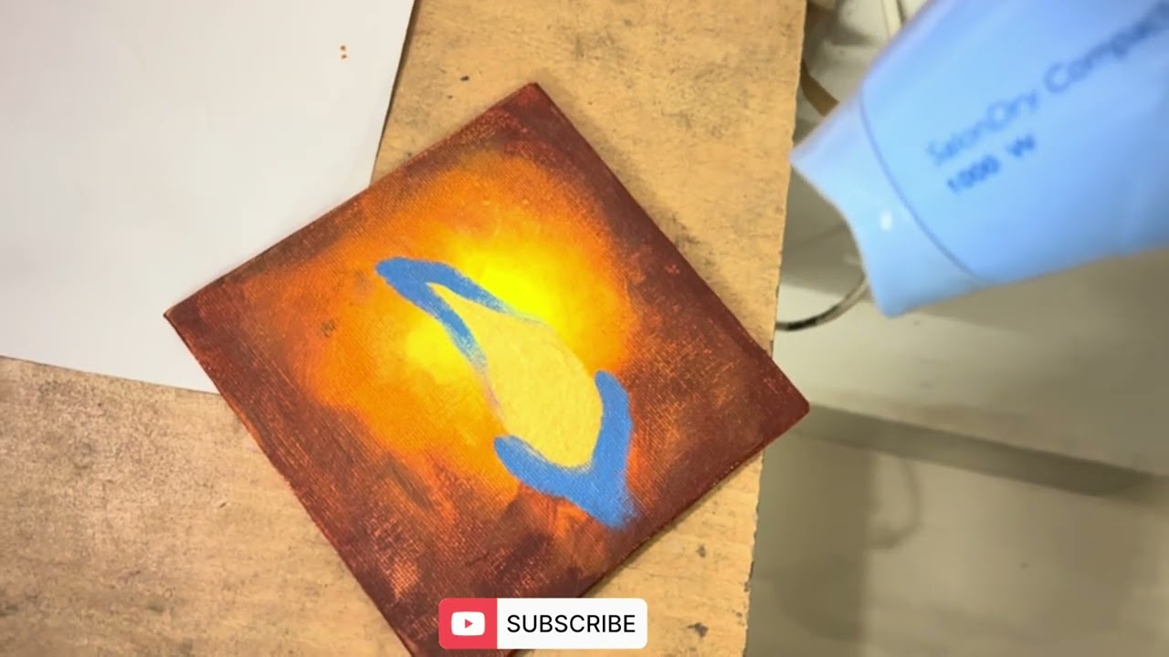 Abstract Painting with Acrylic and Oil paints | Textured Abstract Painting #abstractpainting #art 