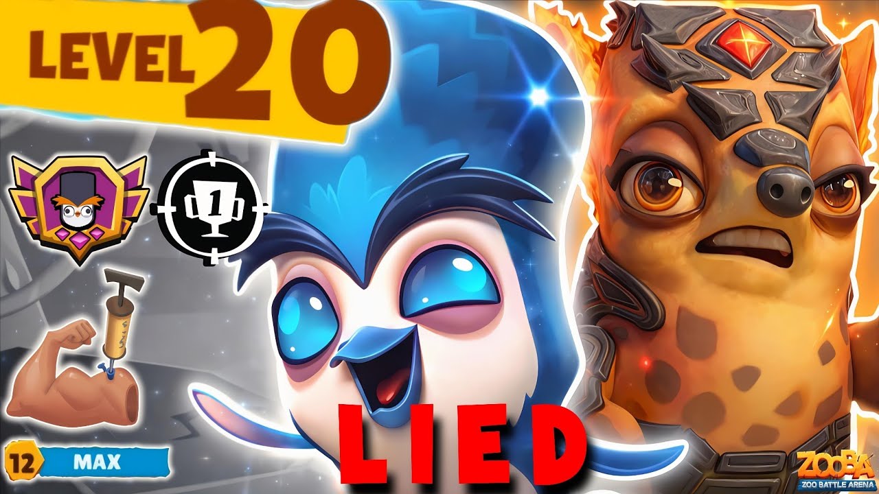 I Was WRONG | This Is Zooba MOST DEADLY DUO | TheOne Gaming | Maxed Level 20 Zooba Gameplay | 