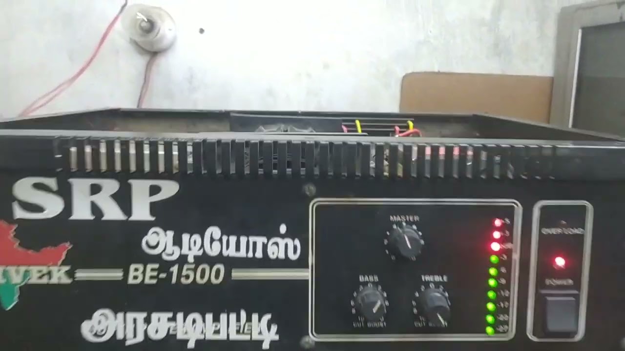 vivek 1500watts amplifier audio test thirus electronics