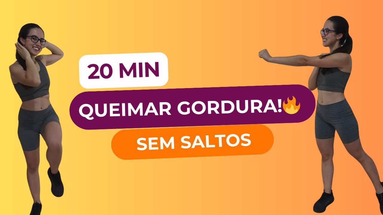 🔥 20 MIN TREINO INTENSO SEM PARAR | Corpo Todo | Queima de Gordura | Sem Pulos