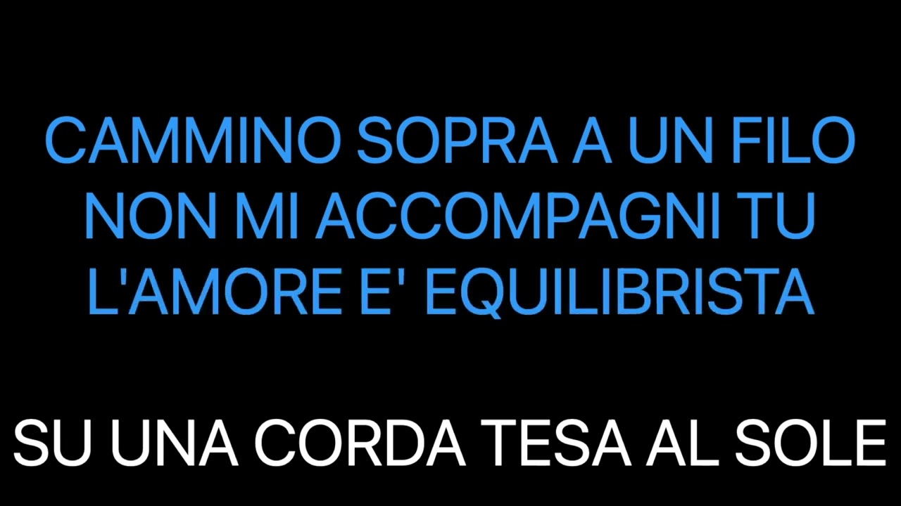 ERAMO E PASSAVANTI - FA CHE NON SIA MAI - KARAOKE (-2)