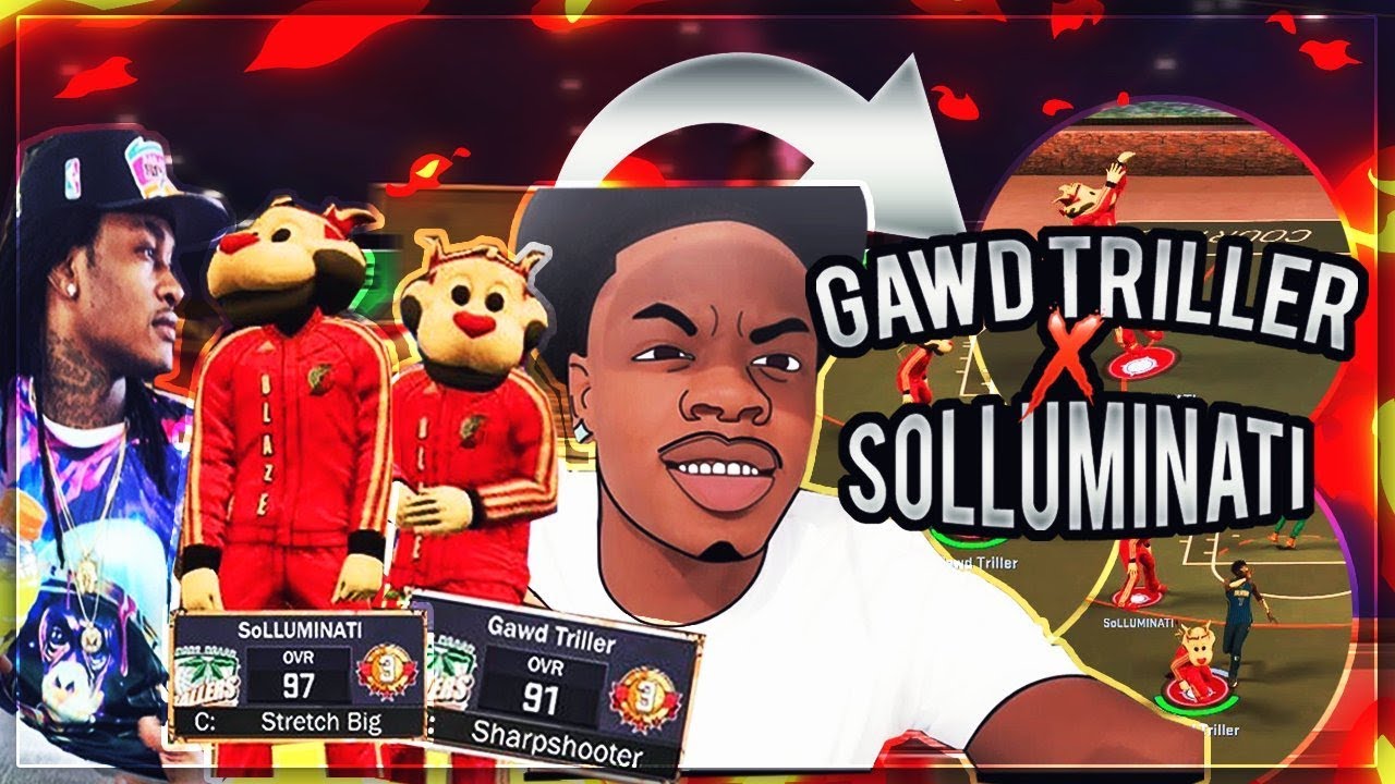 THE RETURN OF THE DUO😳 Gawd Triller x SoLLUMINATI 😱 MASCOT EDITION! (THE FINAL GAMEPLAY) - NBA2K17