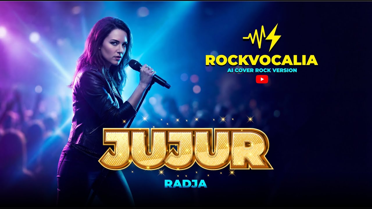 JUJUR - RADJA | AI Cover Rock Version by RockVocalia
