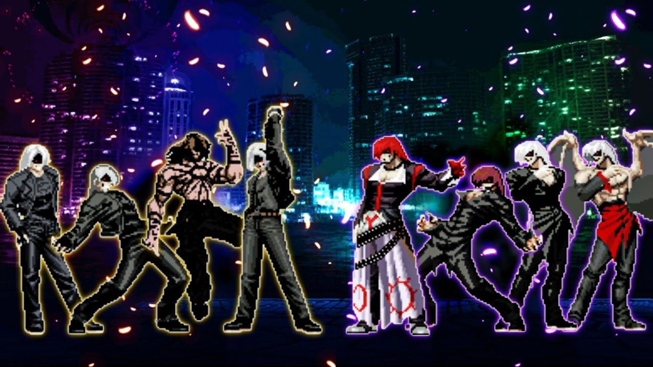 Element Kyo Team VS Element Iori Team [Shocking Ending😲] KOF MUGEN | SK Mugen