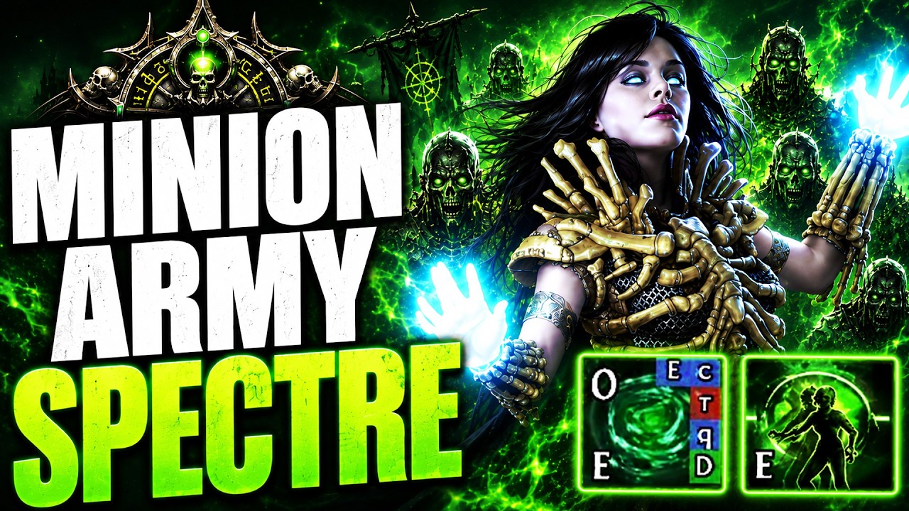 THIS MINION SPECTRE BUILD IS INSANELY OP IN 3.29! POE Minion Build 3.29 (NEW META)