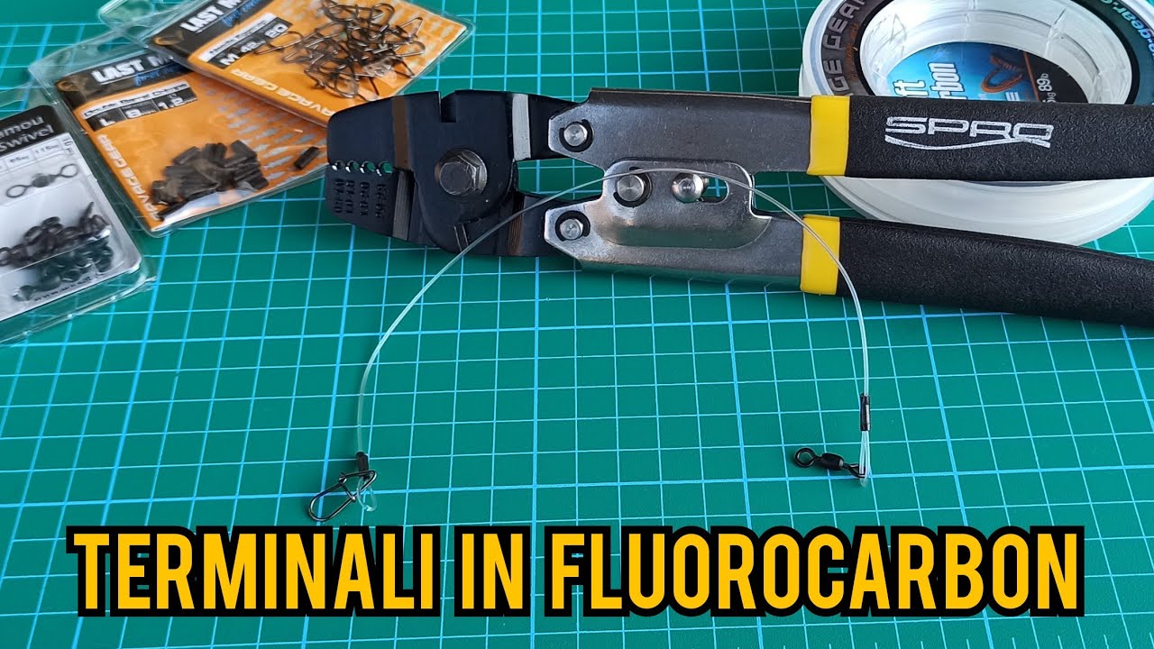 TERMINALI per PREDATORI in fluorocarbon FAI DA TE
