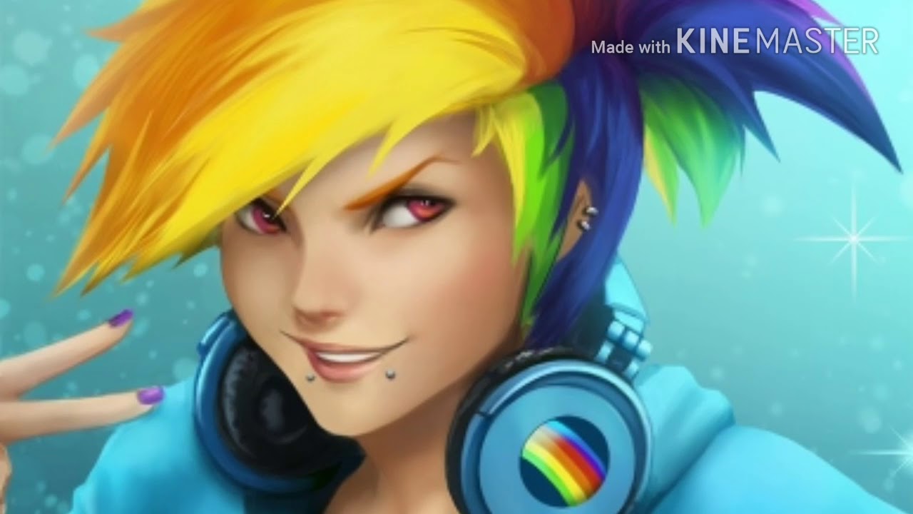 Human rainbow dash tribute 2 | M.I.A