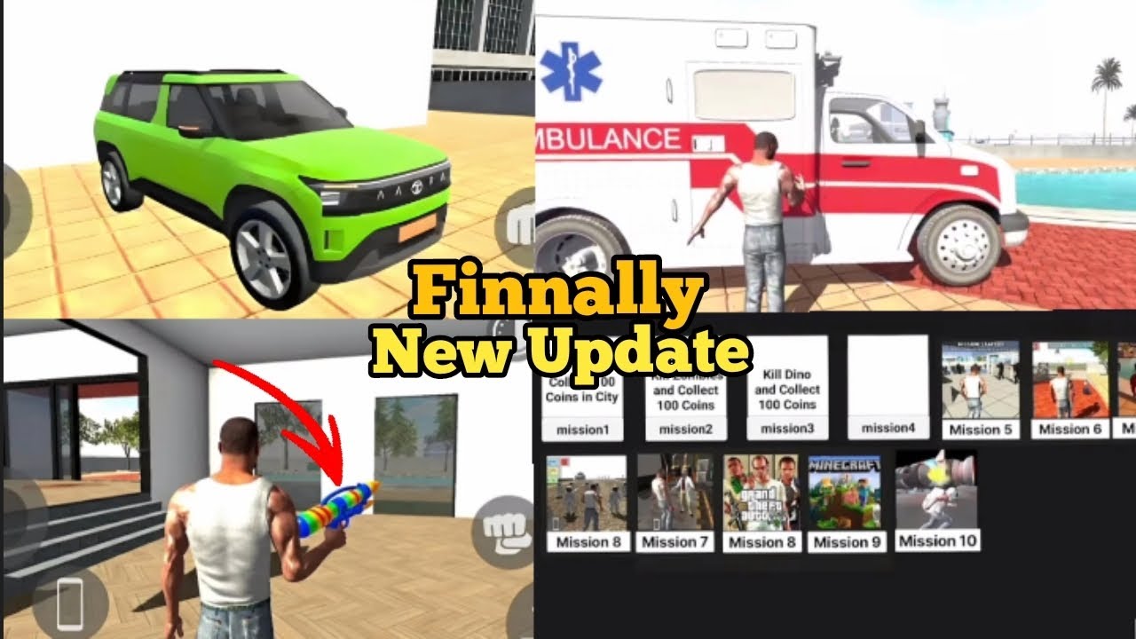 Finnally😱New Update in Sierra😮Car in All New🤩cheat codes in Indian Bike driving 3D 