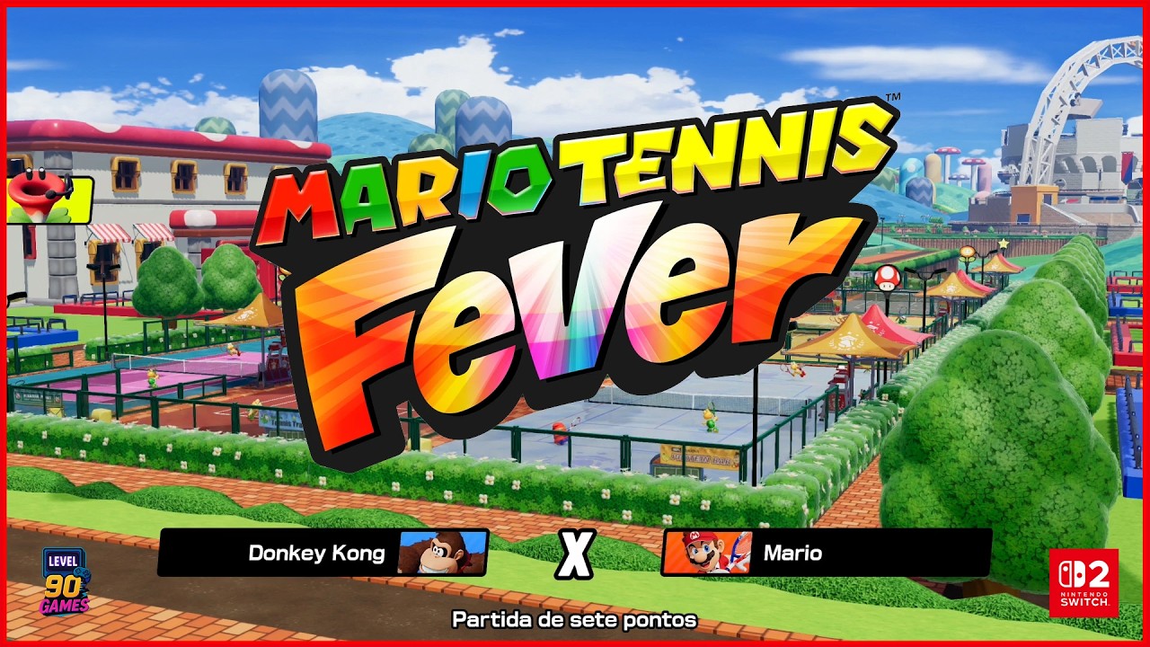 DK vs Mario Mario Tennis Fever Switch 2