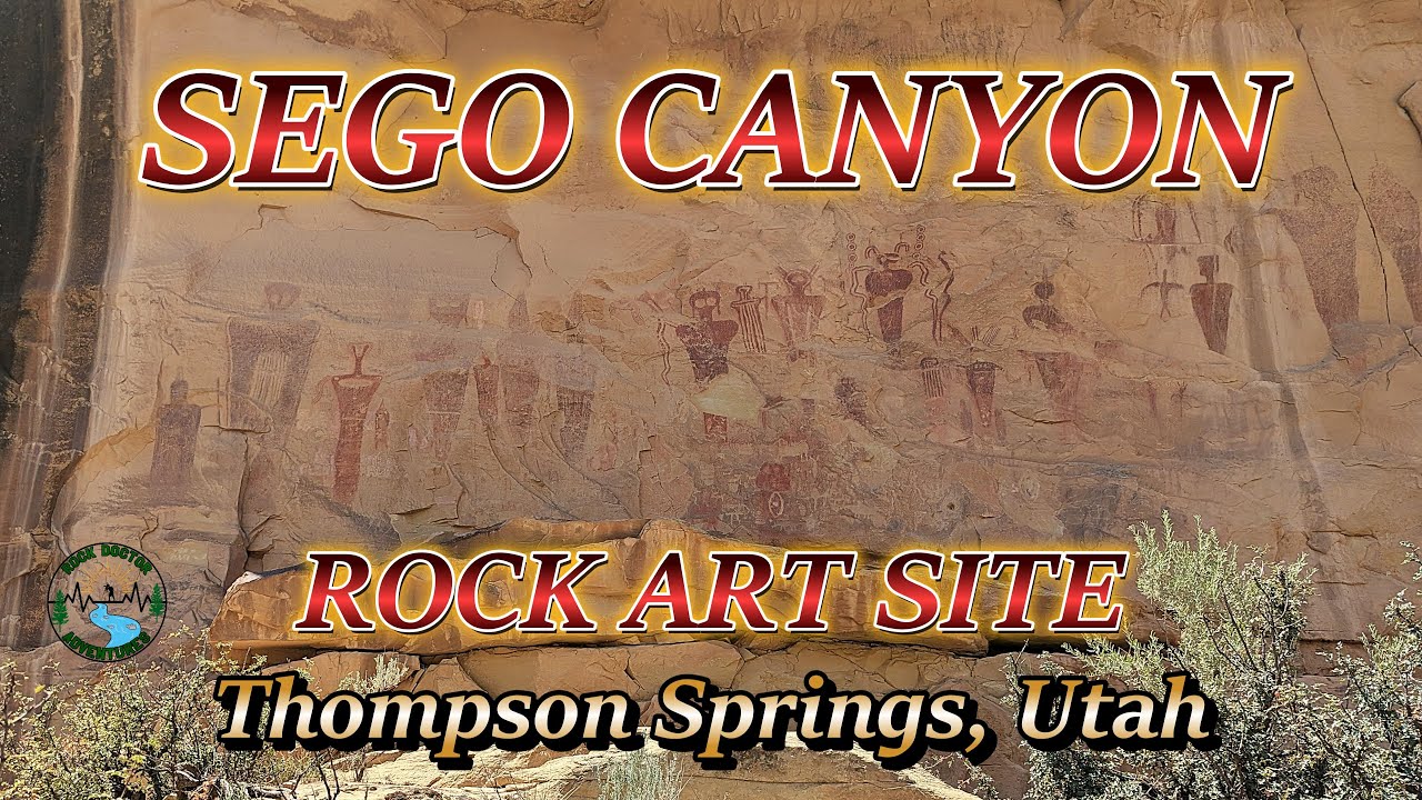 Exploring the Sego Canyon Pictographs | Ancient Rock Art & Ghost Towns | Thompson Spring, Utah