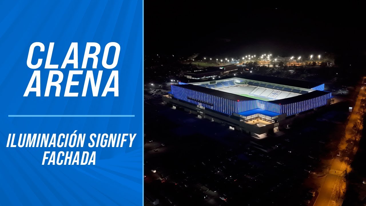 PLAY ▶️ | Así funcionan las iluminarias de la fachada de nuestro Claro Arena