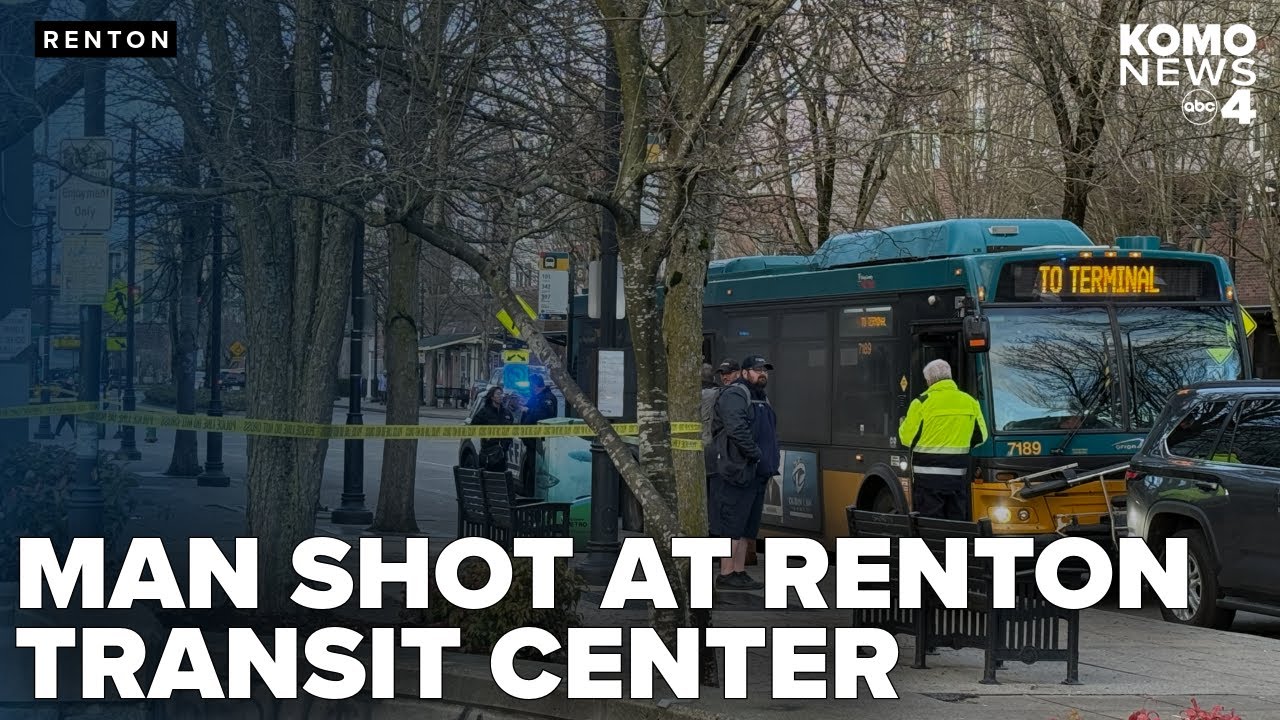 Man critically injured in shooting at Renton Transit Center; suspect in custody