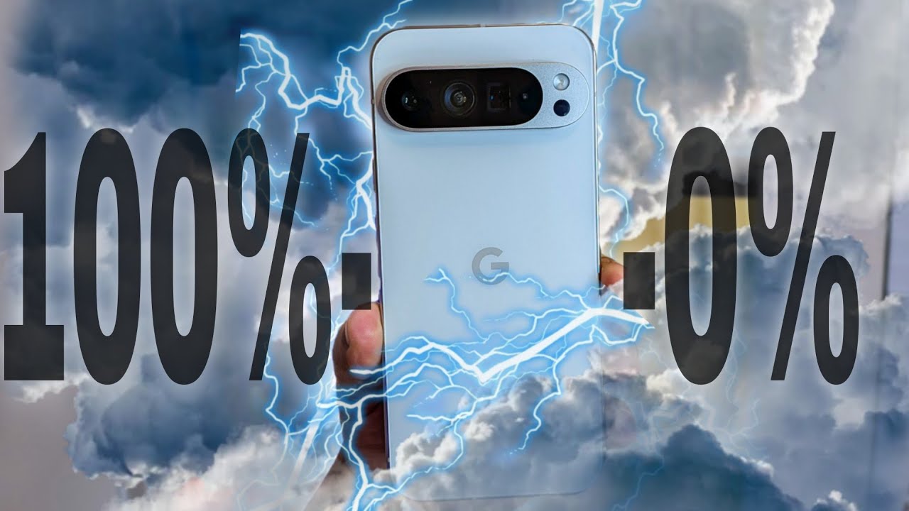 Google Pixel 9 Pro XL ALL DAY Real Life Battery Drain Test!