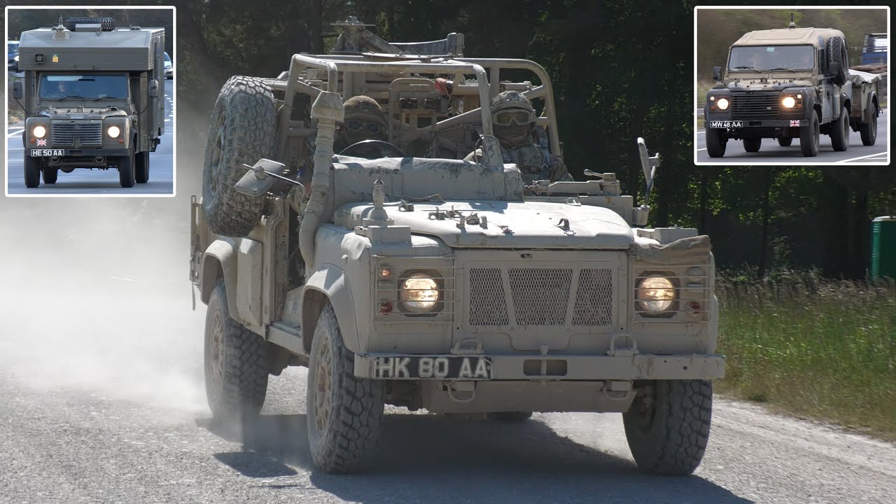 Land Rovers of the UK Armed Forces 🇬🇧