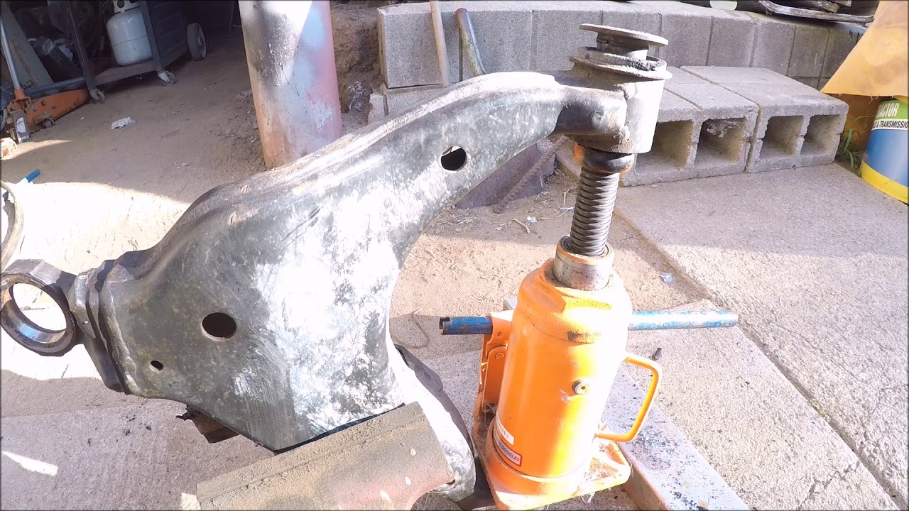 2nd Gen Toyota Tacoma Lower Control Arm Rebuild Ball Joint and Bushing Replacement