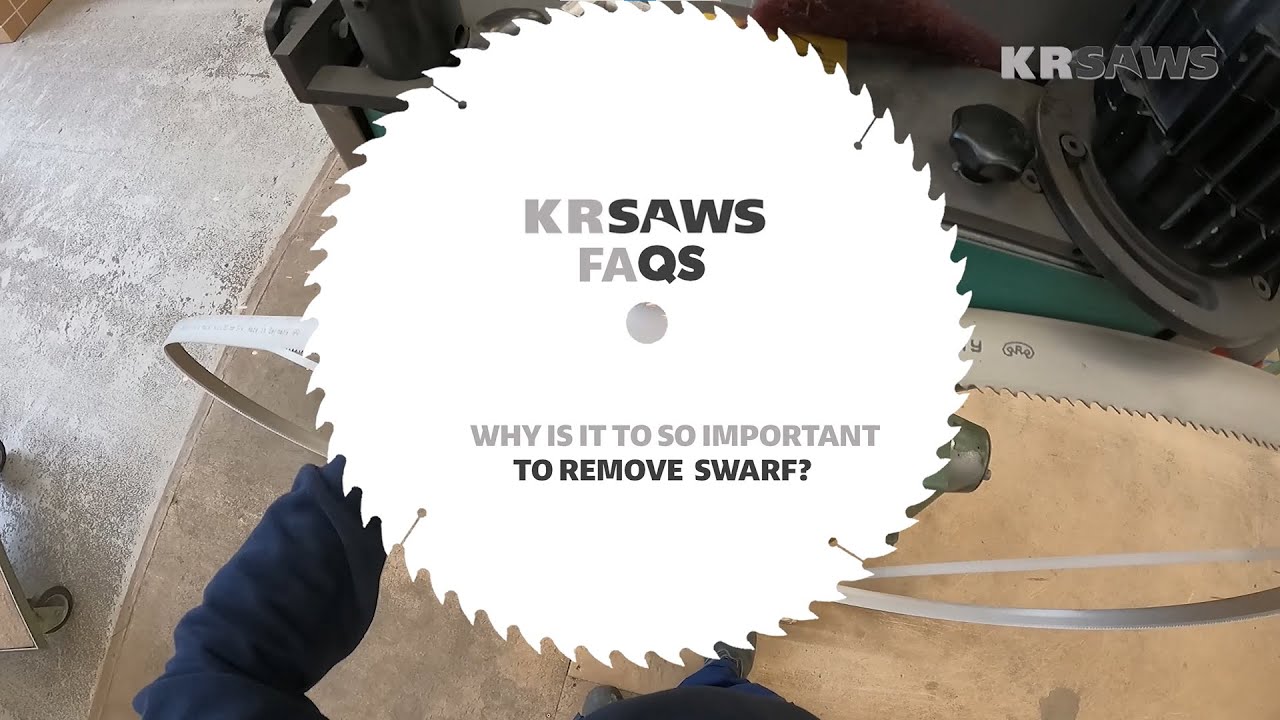 The importance of removing swarf when cutting stainless steel (KR Saws)